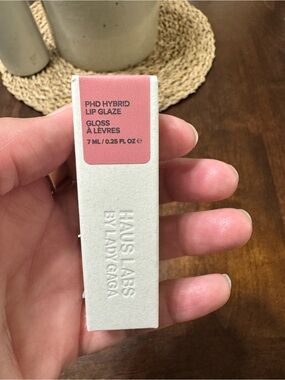 HAUS LABS by Lady Gaga PHD Hybrid Lip Glaze – Shade “Macaron” 💋✨